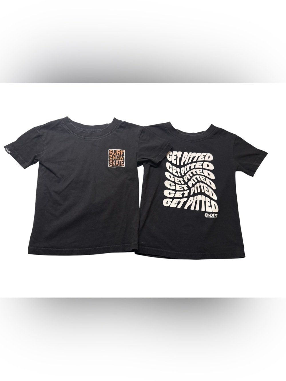Binky Bro Kids T Shirts X2. Size 2-3 Years